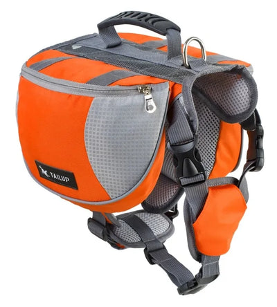 2 in 1 Dog Harness Backpack