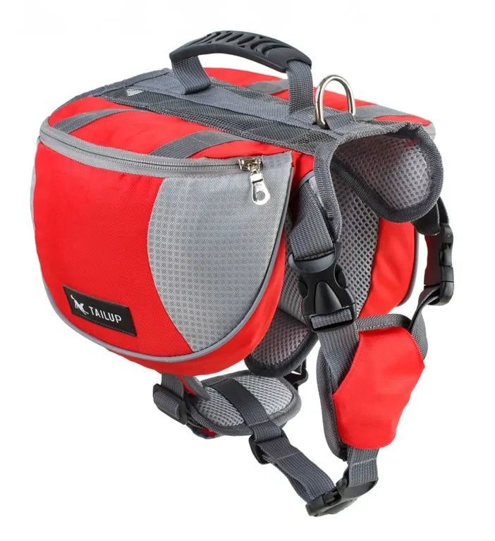 2 in 1 Dog Harness Backpack