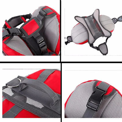 2 in 1 Dog Harness Backpack