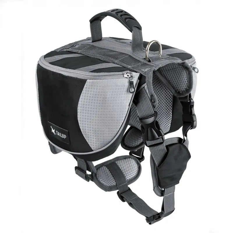 2 in 1 Dog Harness Backpack